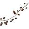 Hello Honey® 6ft. Pinecone Garland in Snow Finish